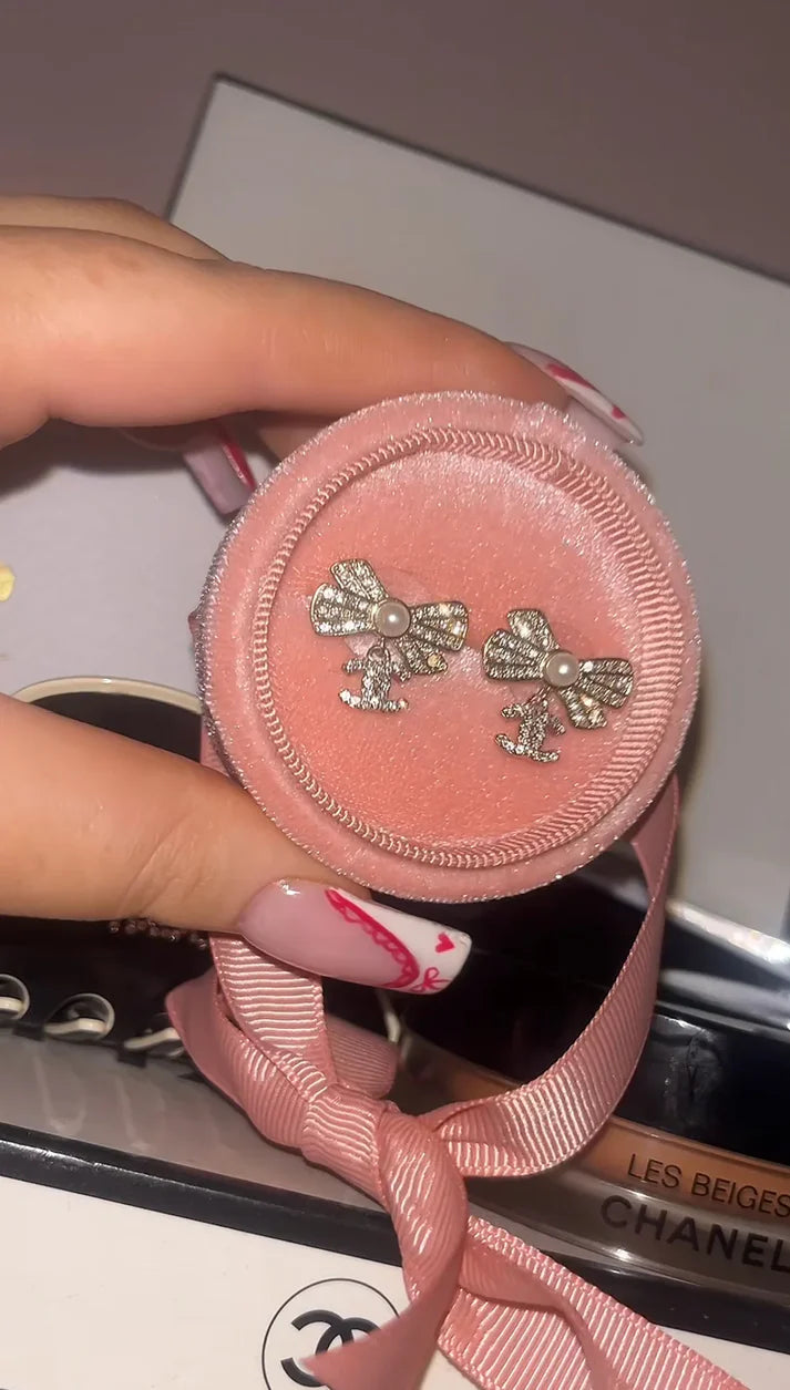 Chloe Bow Earrings