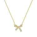 Bow Diamonds Necklace