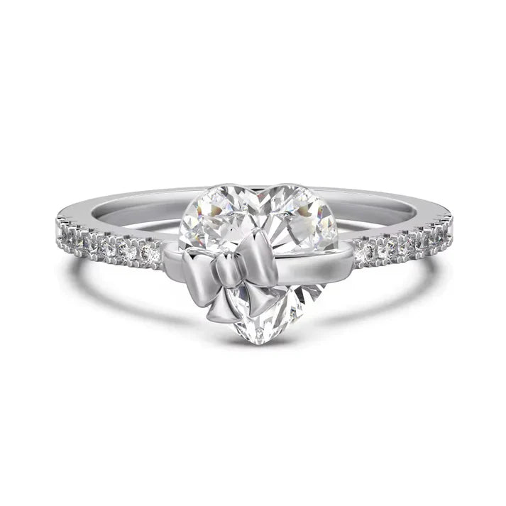 Heart Bow Ring