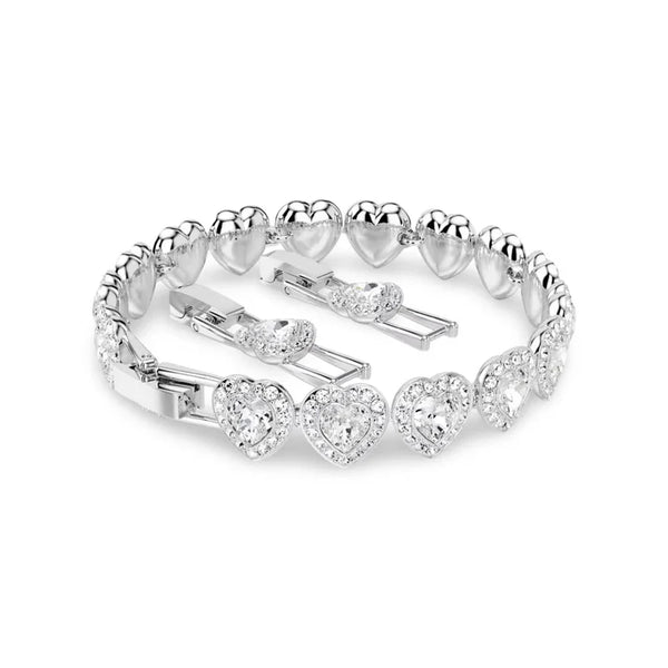 Heart Tennis Bracelet