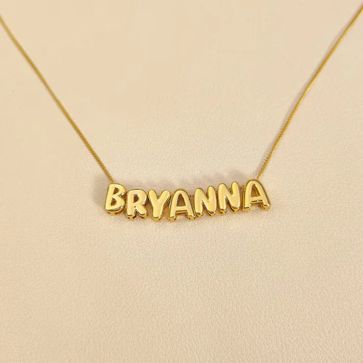 Name Bubble Necklace